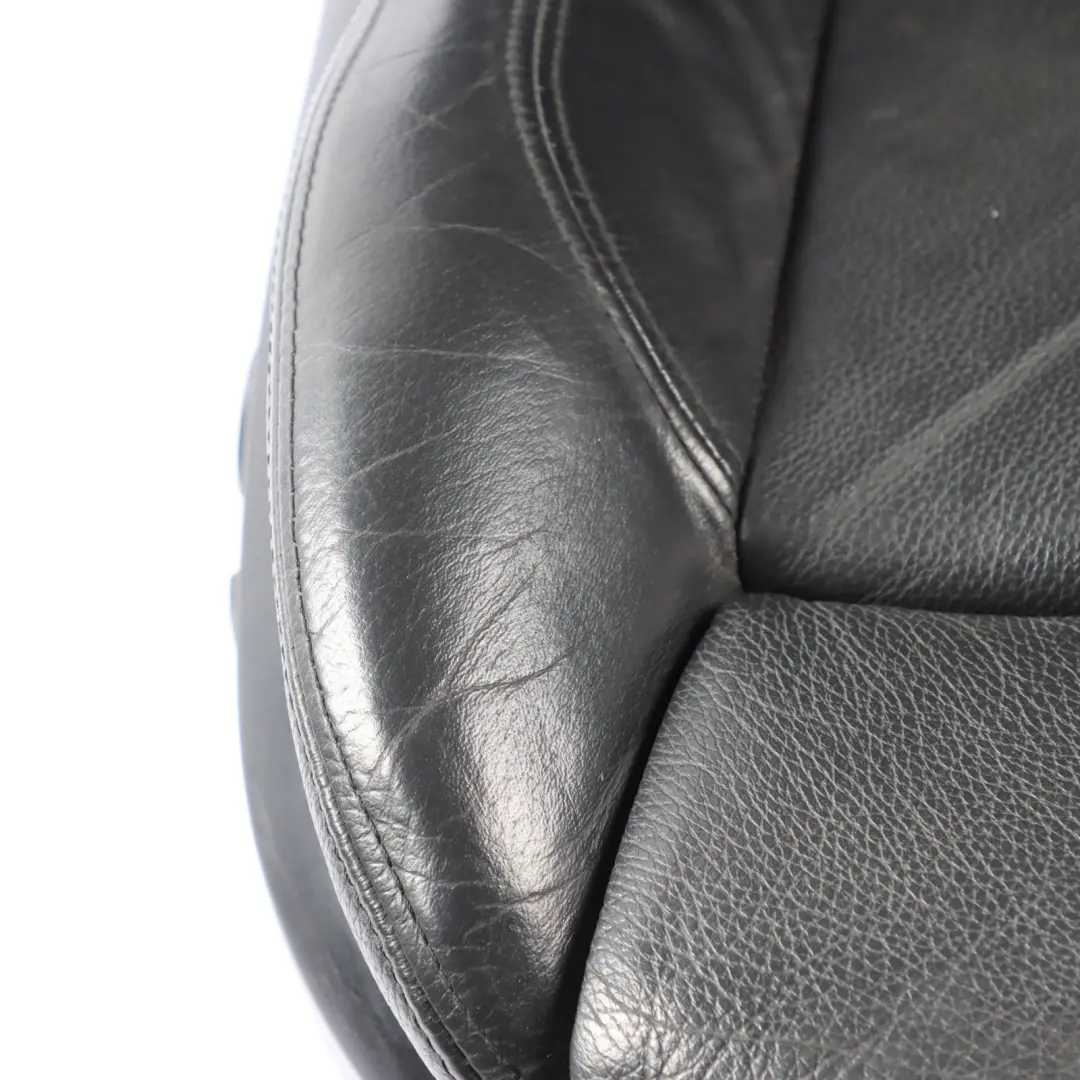 Heated Black Leather Dakota Front Right O/S Interior Seat to BMW E90 E91 M Sport with Part number 9156454 BMW E90 E91 M Sport Heated Black Leather Dakota Front Right O/S Interior Seat - SKU 9156454-2 - Part number 9156454