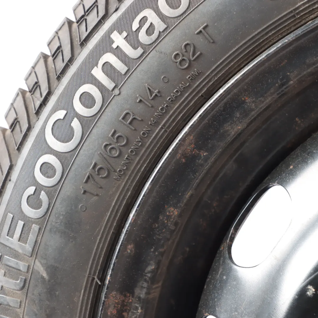 Vauxhall Corsa C Spare Wheel Steel R14 5 1/2J ET:49 Continental 175/65 82T - SKU 9156792 - Part number 9156792