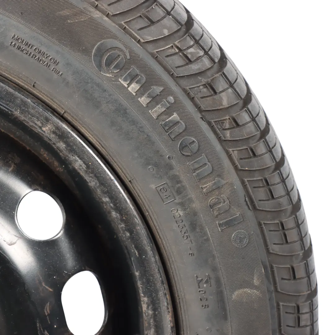 Vauxhall Corsa C Spare Wheel Steel R14 5 1/2J ET:49 Continental 175/65 82T - SKU 9156792 - Part number 9156792