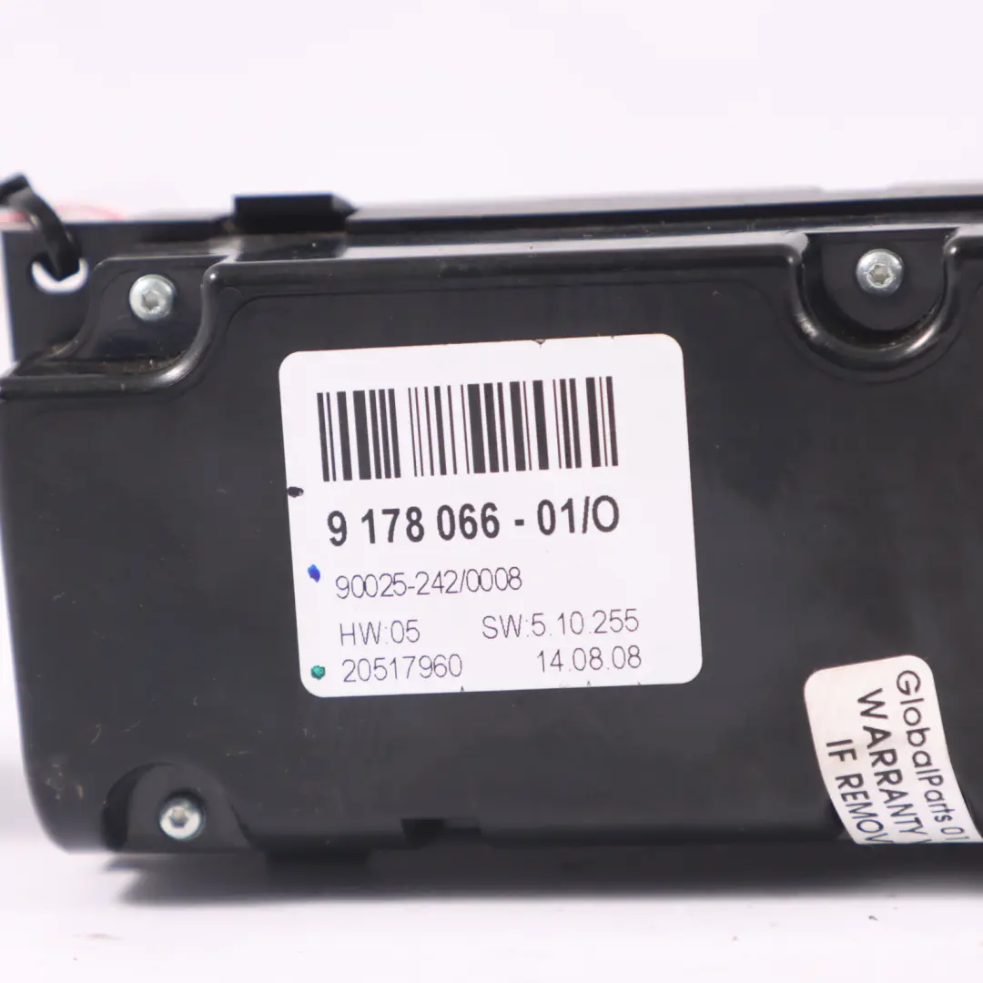 Control Panel BMW X5 E70 X6 E71 Unit Automatic Conditioning High 9178066 to Air with Part number 9219974 Air Control Panel BMW X5 E70 X6 E71 Unit Automatic Conditioning High 9178066 - SKU 9178066-1 - Part number 9219974