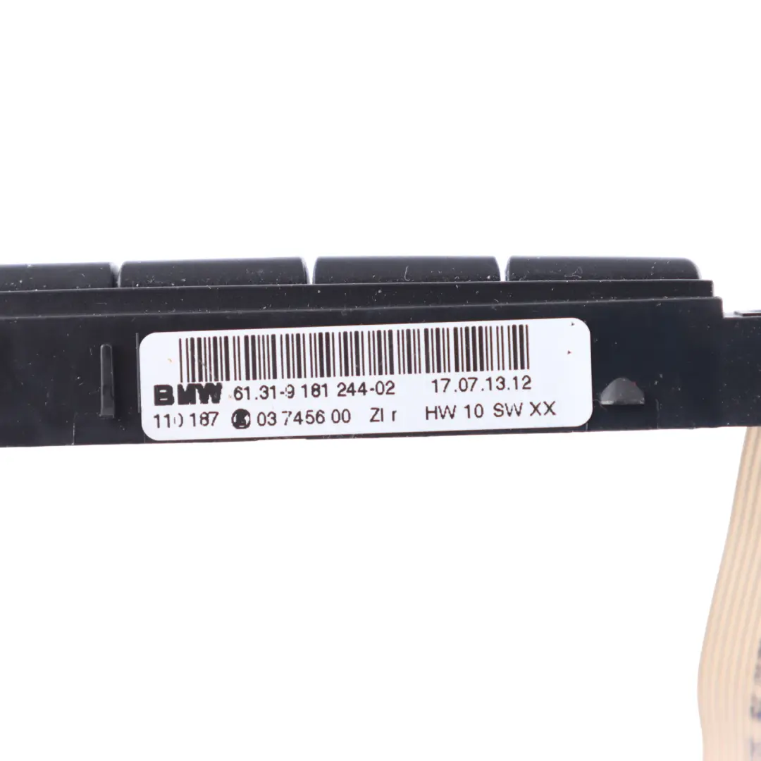 BMW E88 Convertible Folding Top Roof Switch Button Control Panel - SKU 9181244 - Part number 9181244