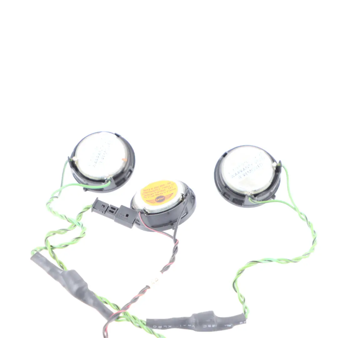 Harman Kardon HiFi Stereo Audio Speaker Set to Mini Cooper R55 R56 R57 with Part number 9194841 Mini Cooper R55 R56 R57 Harman Kardon HiFi Stereo Audio Speaker Set - SKU 9194841-1 - Part number 9194841