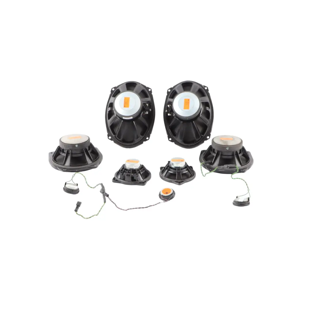 Harman Kardon HiFi Audio Lautsprecher Set für Mini Cooper R55 R56 R57 mit Teilenummer 9194841 Mini Cooper R55 R56 R57 Harman Kardon HiFi Audio Lautsprecher Set - SKU 9194841-1 - Teilenummer 9194841