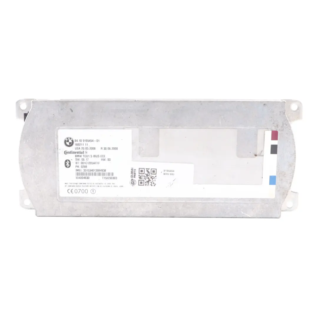 Comunication Module BMW E83 E46 EXCH Telematics Control GSM Bluetooth  - SKU 9195454 - Part number 9195454