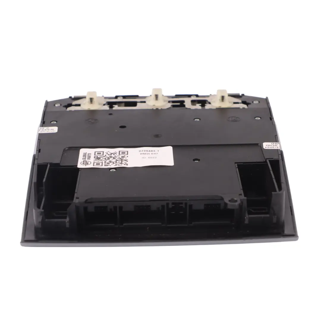 BMW E87 LCI E81 E82 E87 Front Switch Unit Roof Reading Light Alaskagrey - SKU 9225485-1 - Part number 9225485