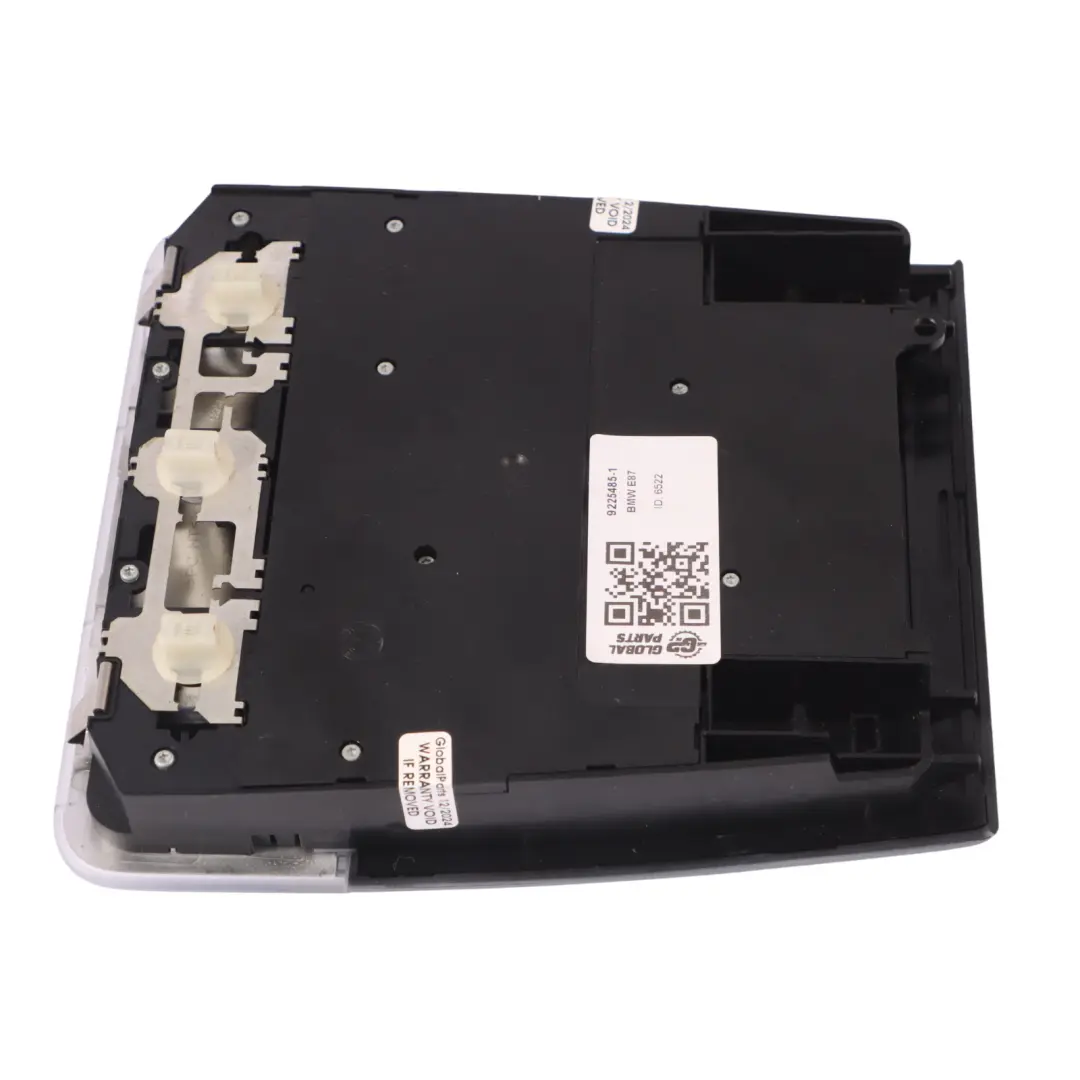BMW E87 LCI E81 E82 E87 Front Switch Unit Roof Reading Light Alaskagrey - SKU 9225485-1 - Part number 9225485
