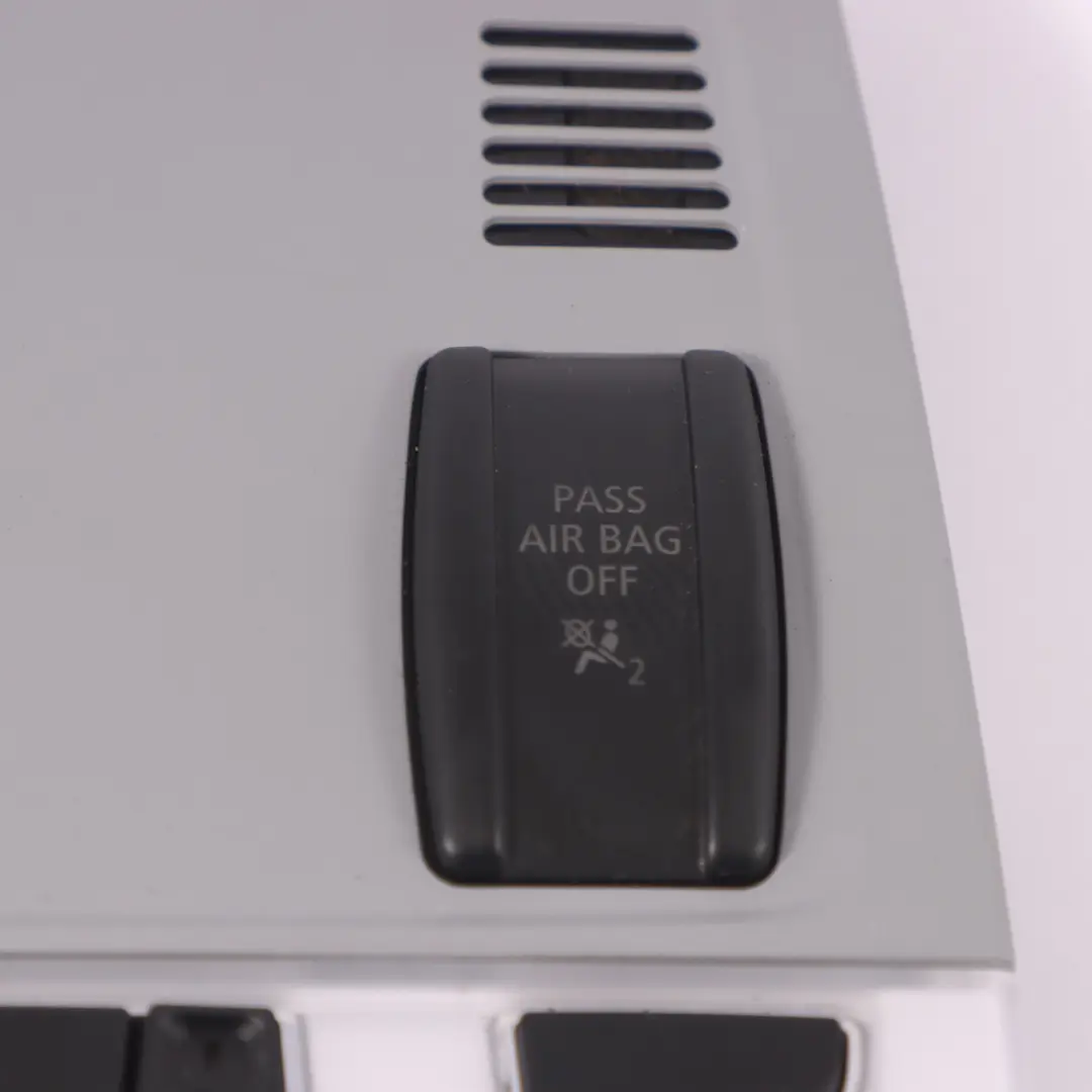 Frontschaltereinheit Dachleseleuchte Alaskagrau für BMW E87 LCI E81 E82 E87 mit Teilenummer 9225485 BMW E87 LCI E81 E82 E87 Frontschaltereinheit Dachleseleuchte Alaskagrau - SKU 9225485-1 - Teilenummer 9225485