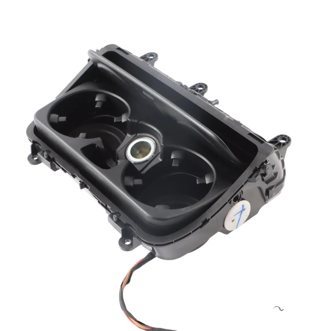 Center Console Cup Drink Holder Wood to BMW F10 F11 with Part number 9241714 BMW F10 F11 Center Console Cup Drink Holder Wood - SKU 9241714 - Part number 9241714