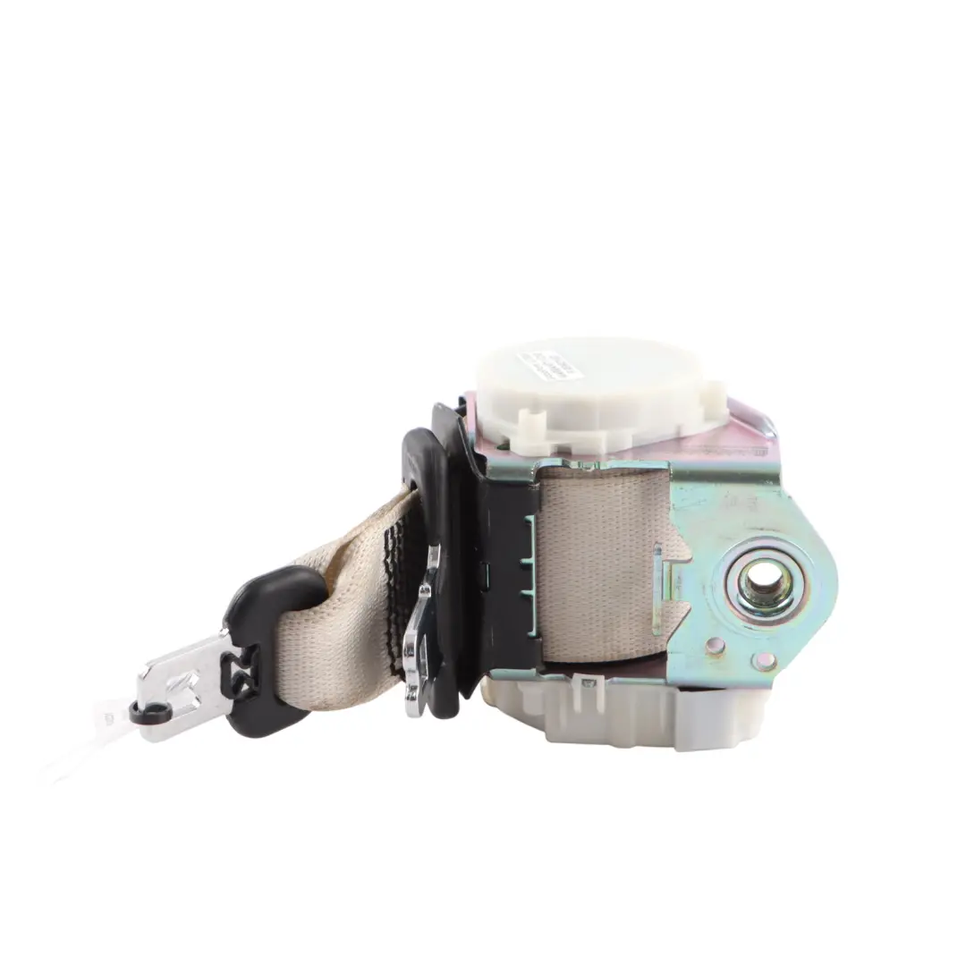 Belt Center Upper Safety Belt Cream Elfenbein to BMW F06 F10 Rear Seat with Part number 9242231 BMW F06 F10 Rear Seat Belt Center Upper Safety Belt Cream Elfenbein - SKU 9242231 - Part number 9242231