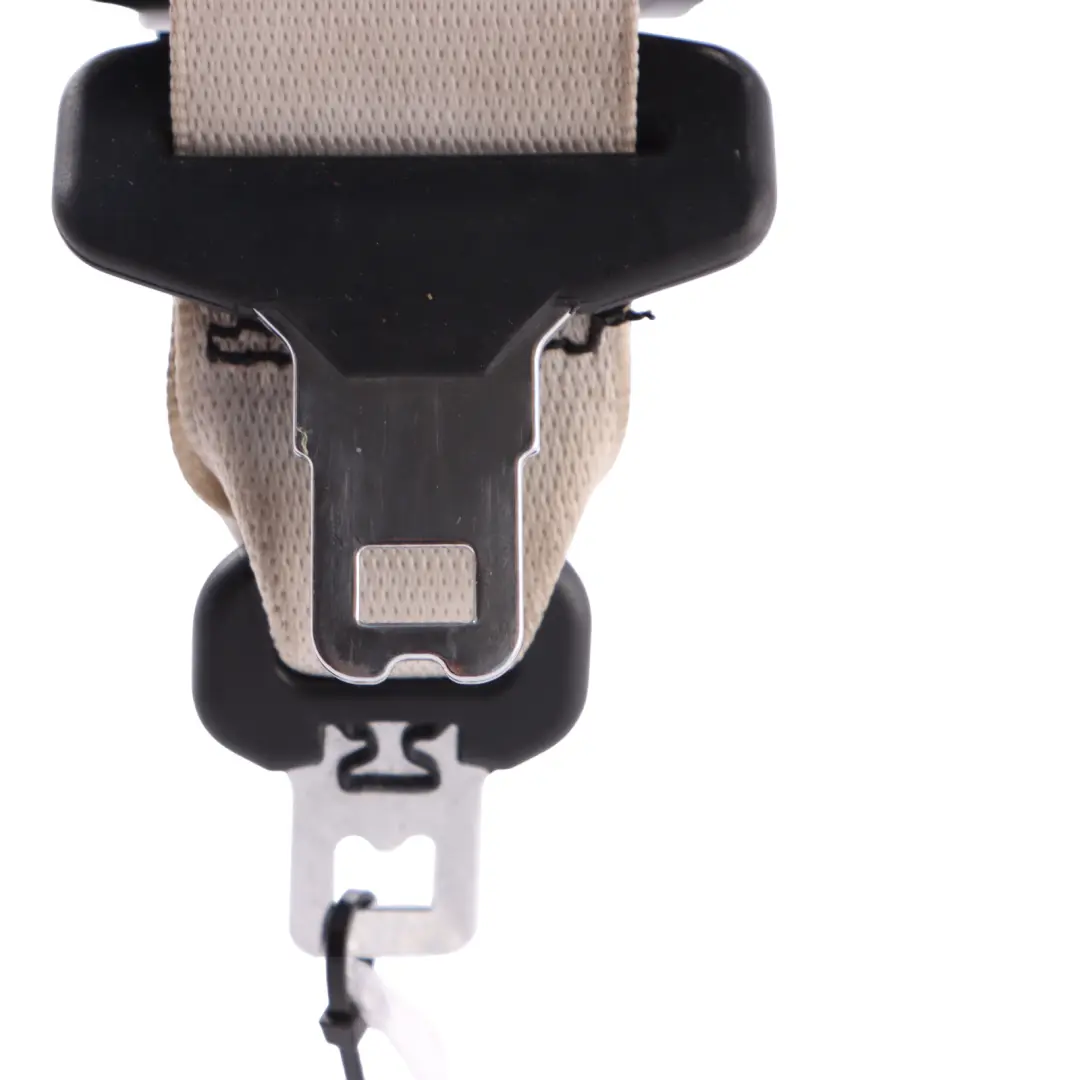 BMW F06 F10 Rear Seat Belt Center Upper Safety Belt Cream Elfenbein - SKU 9242231 - Part number 9242231