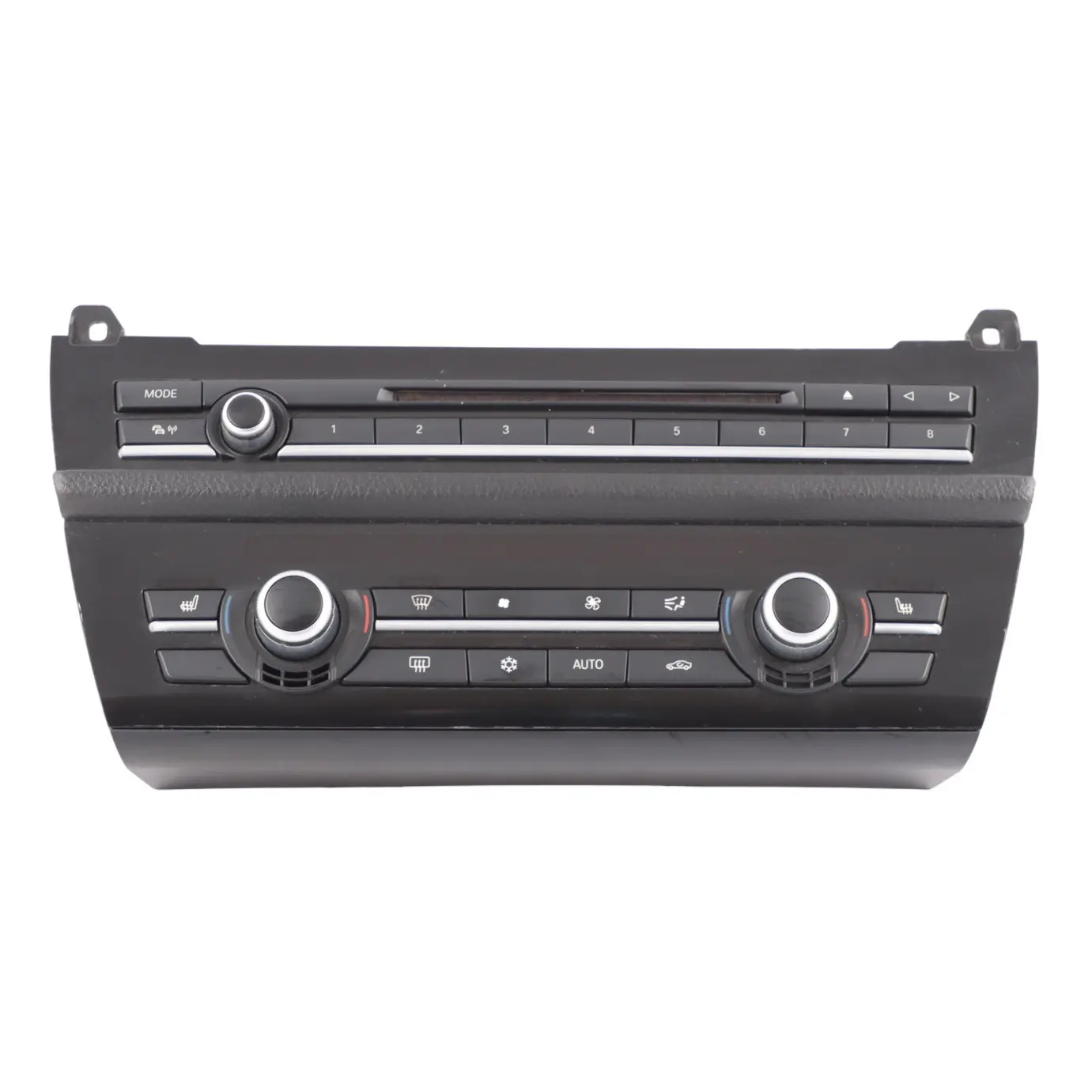 BMW F10 F11 Radio Air Conditioning A/C Control Unit Panel noir 9249708