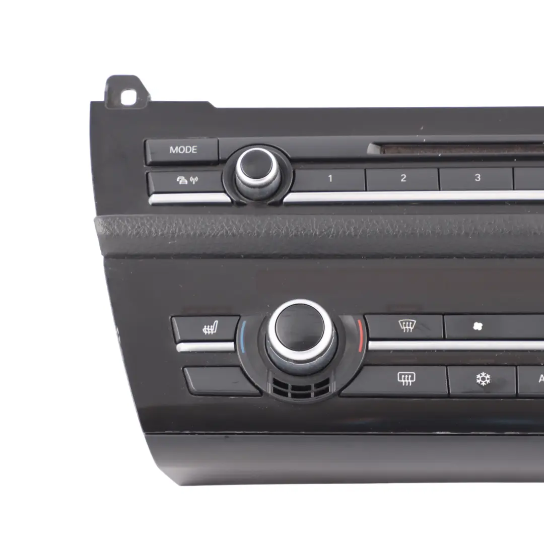 BMW F10 F11 Radio-Klimaanlage A/C Steuergerät Schalttafel Schwarz - SKU 9249708 - Teilenummer 9249708