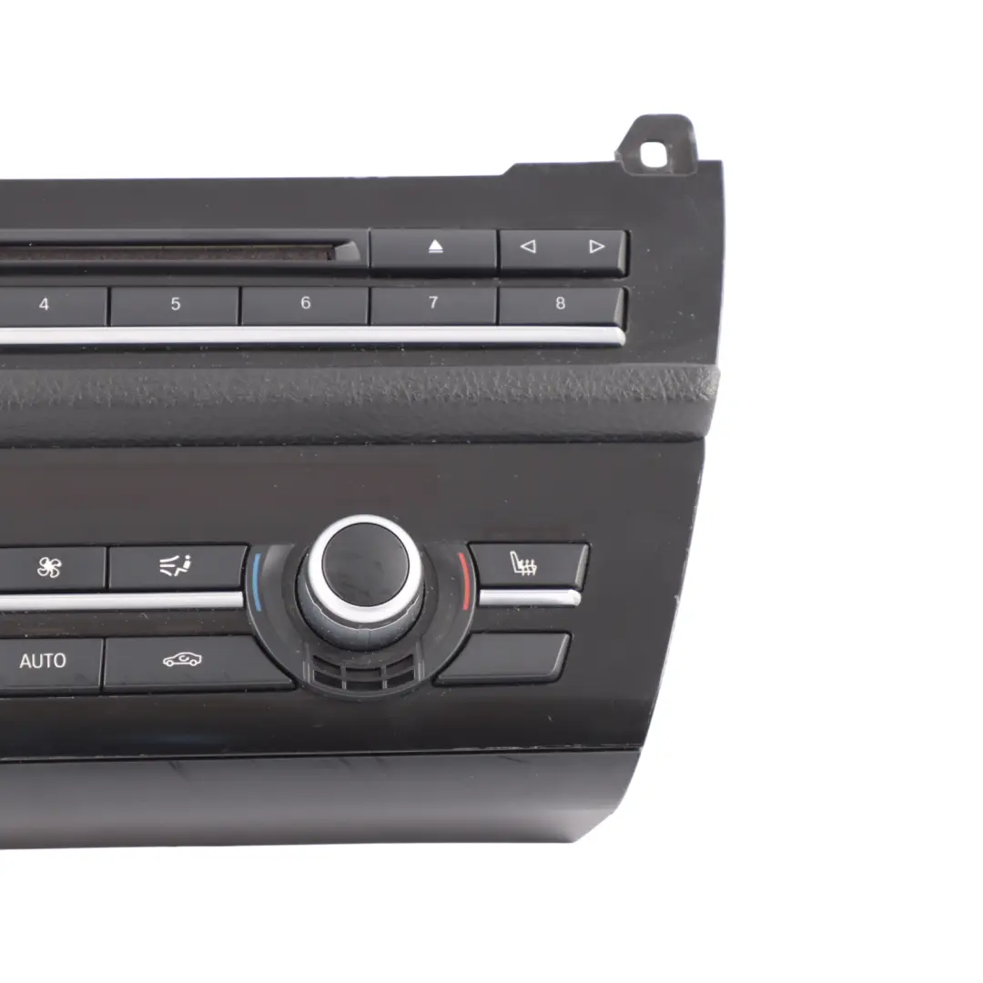 BMW F10 F11 Radio Aire Acondicionado A/C Control Panel Interruptor Negro - SKU 9249708 - Número de pieza 9249708