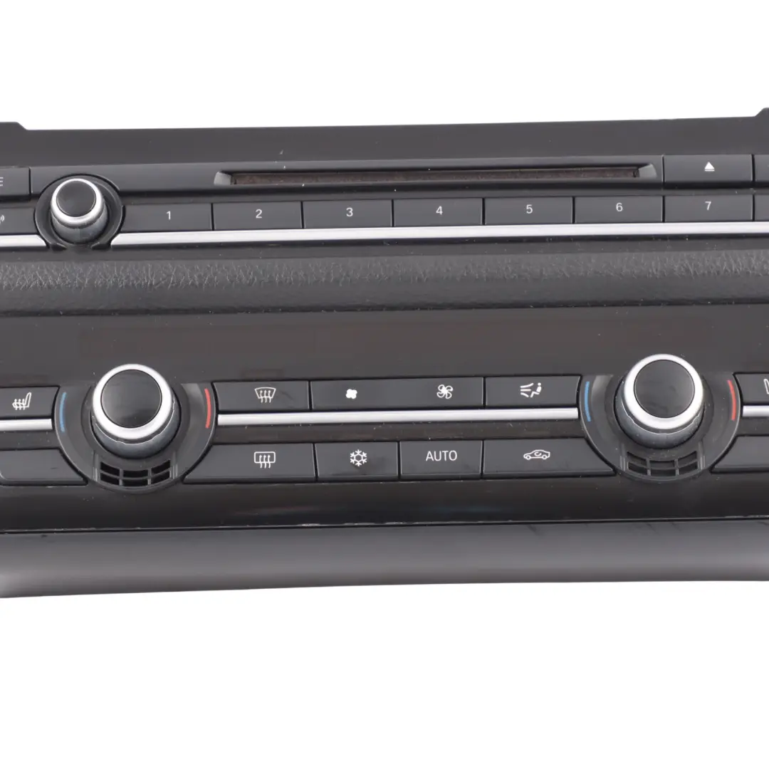 BMW F10 F11 Radio Aire Acondicionado A/C Control Panel Interruptor Negro - SKU 9249708 - Número de pieza 9249708
