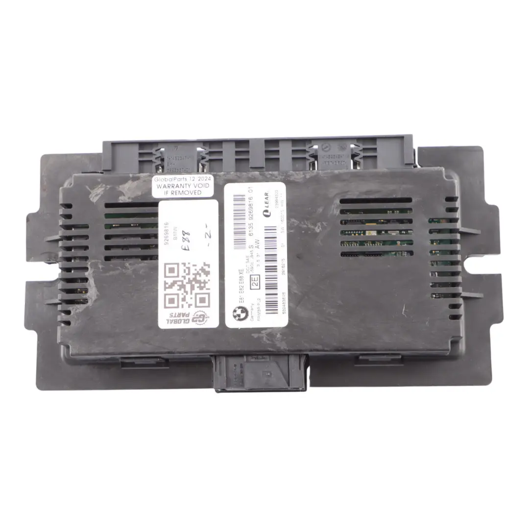 Footwell Light Module Control Unit ECU FRM3R PL2 to BMW E88 with Part number 9269816 BMW E88 Footwell Light Module Control Unit ECU FRM3R PL2 - SKU 9269816 - Part number 9269816