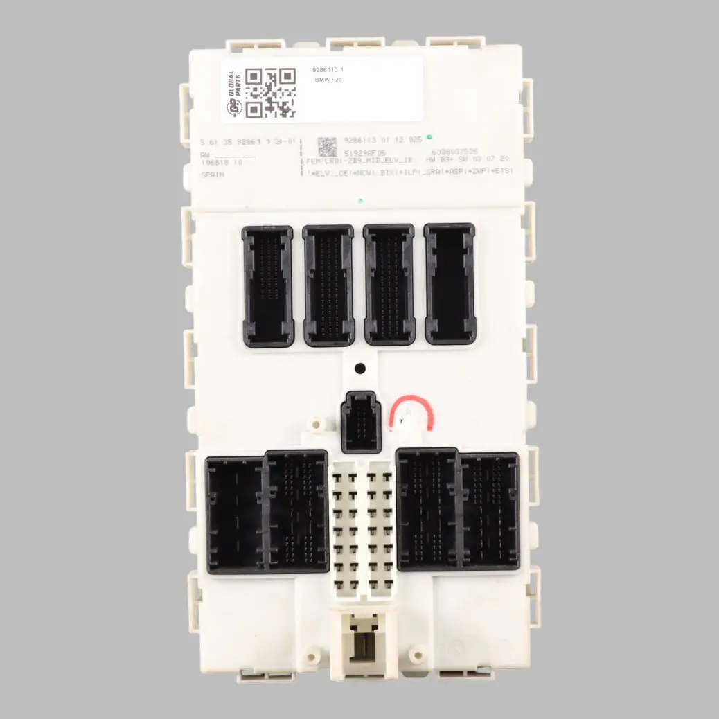 FEM Module BMW F20 F21 F22 F30 F32 ECU Control Unit Fuse Box to with Part number 9286113 FEM Module BMW F20 F21 F22 F30 F32 ECU Control Unit Fuse Box - SKU 9286113-1 - Part number 9286113