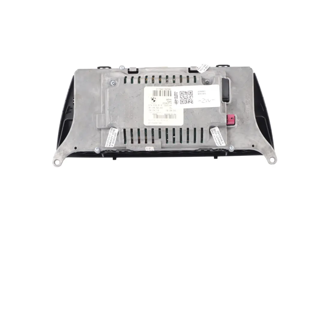 BMW X5 X6 er E70 E71 Navigation Monitor Screen Bordmonitor 6,5" 9233619 - SKU 9289581 - Teilenummer 2284647