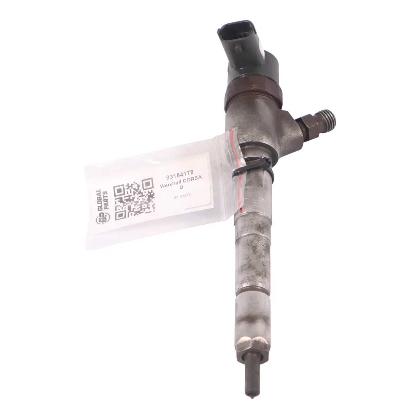 Opel Corsa D Kraftstoff Einspritzung Druck Schiene Einspritz Düse 93184178
