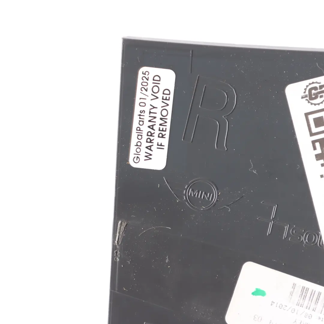 Mini F55 F56 LCI Down Tube Front Panel Cover Middle Right O/S Hazy Grey - SKU 9318574-1 - Part number 9318574