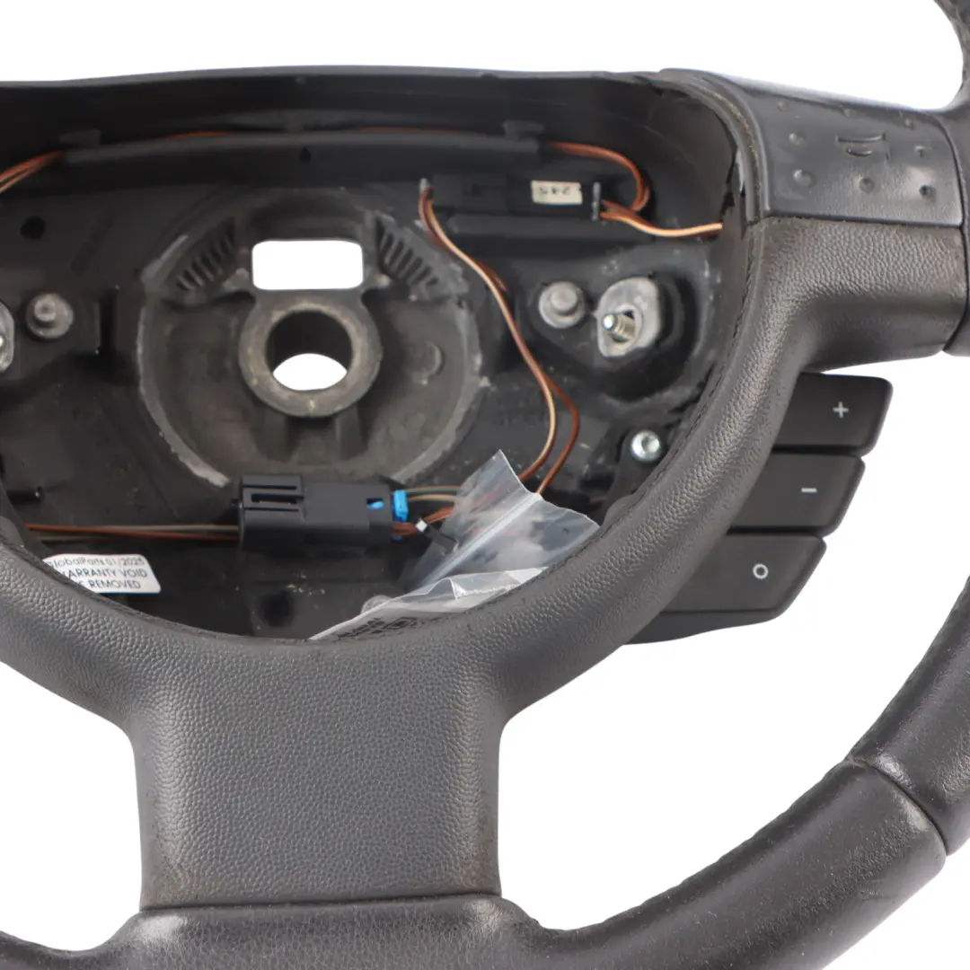 Vauxhall Meriva A Steering Wheel Black Leather Multifunction - SKU 93185973 - Part number 93185973