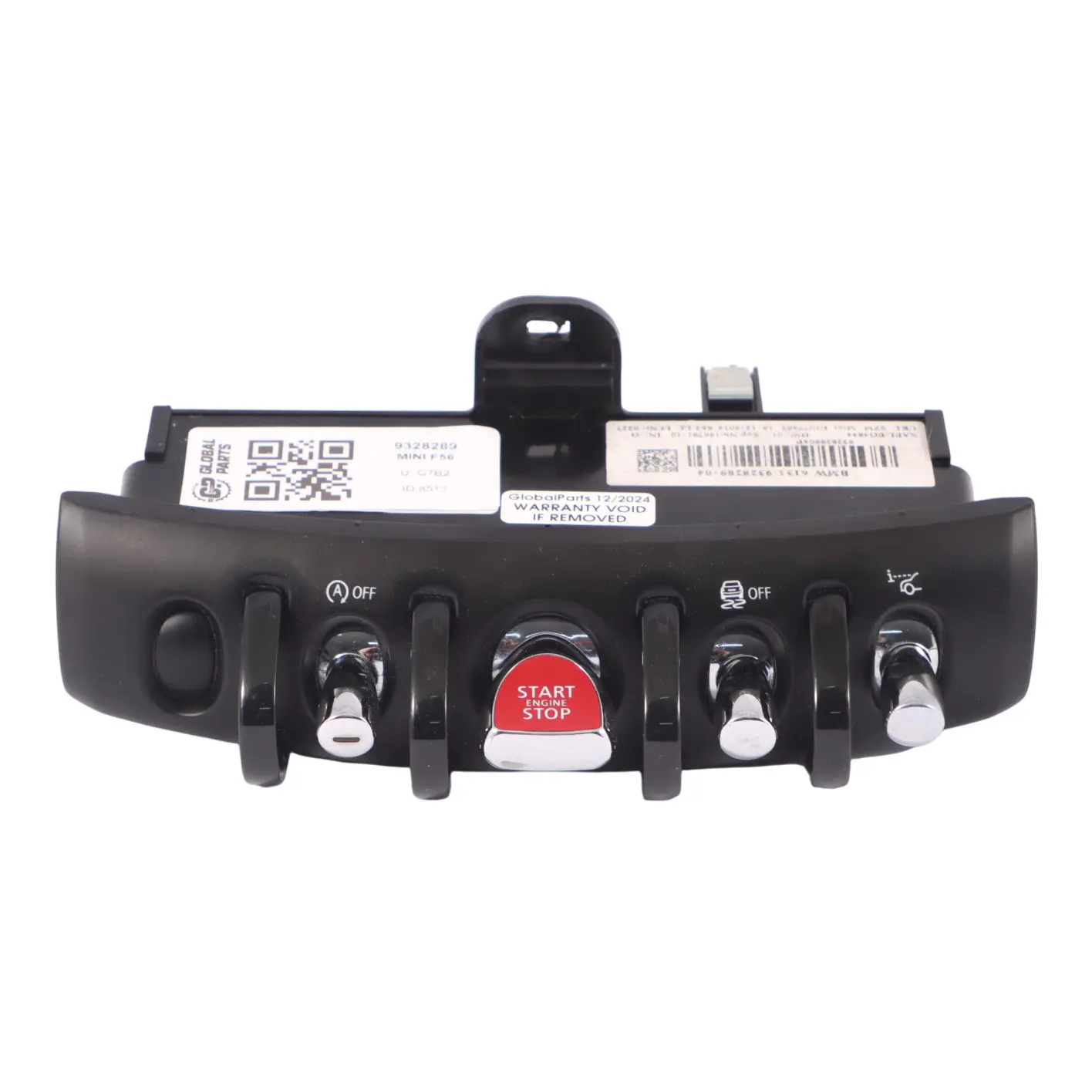 Mini F55 F56 F57 Unità interruttore Console Pulsante Start Stop Pannello