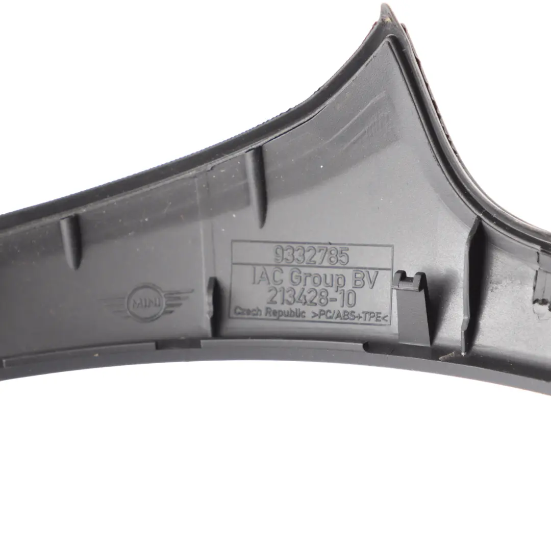 Moldura Cubierta Display Instrumental Central para Mini F60 Countryman con número de pieza 9332785 Mini F60 Countryman Moldura Cubierta Display Instrumental Central - SKU 9332785 - Número de pieza 9332785