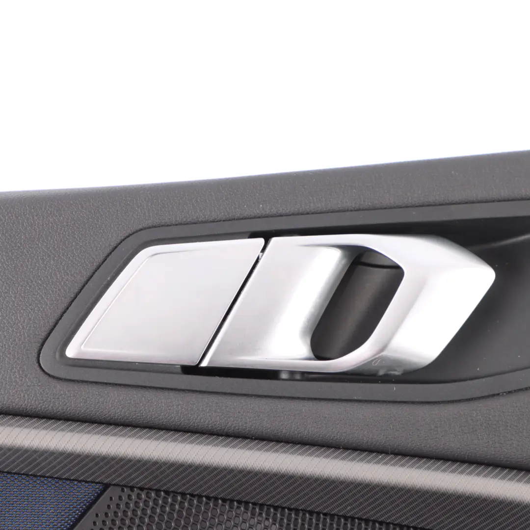 Door Card Front Left N/S Trim Panel Cloth Navy to BMW F44 with Part number 9418297 BMW F44 Door Card Front Left N/S Trim Panel Cloth Navy - SKU 9418297 - Part number 9418297