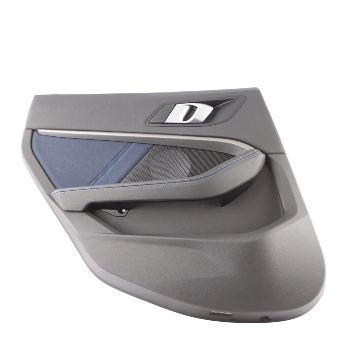 Door Card Rear Left N/S Door Lining Panel Leather Black to BMW F44 with Part number 9418361 BMW F44 Door Card Rear Left N/S Door Lining Panel Leather Black - SKU 9418361 - Part number 9418361