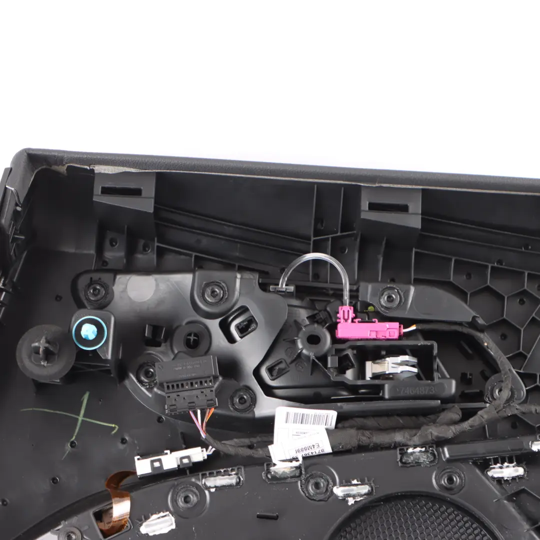 Door Card Rear Left N/S Door Lining Panel Leather Black to BMW F44 with Part number 9418361 BMW F44 Door Card Rear Left N/S Door Lining Panel Leather Black - SKU 9418361 - Part number 9418361