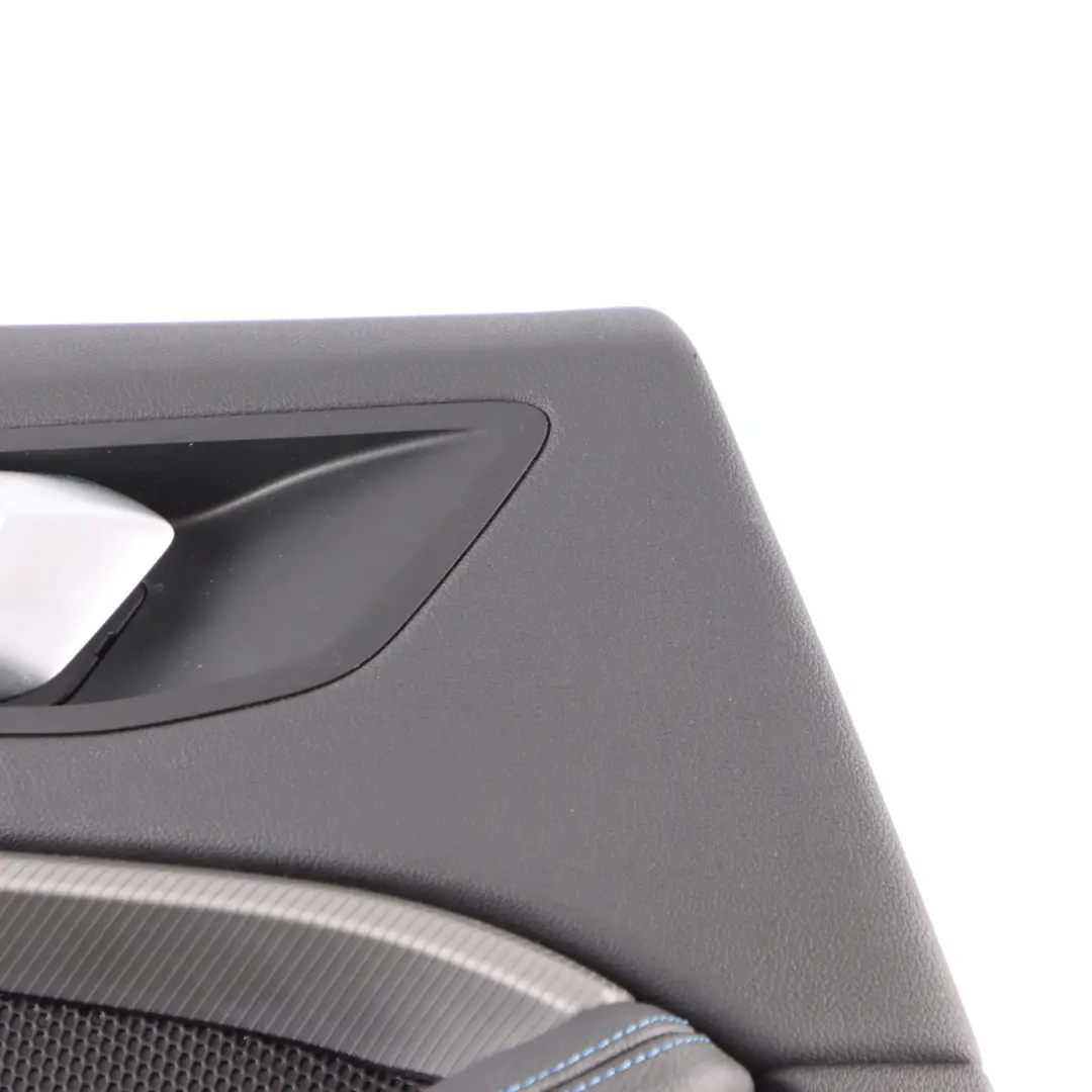 Door Card Rear Left N/S Door Lining Panel Leather Black to BMW F44 with Part number 9418361 BMW F44 Door Card Rear Left N/S Door Lining Panel Leather Black - SKU 9418361 - Part number 9418361