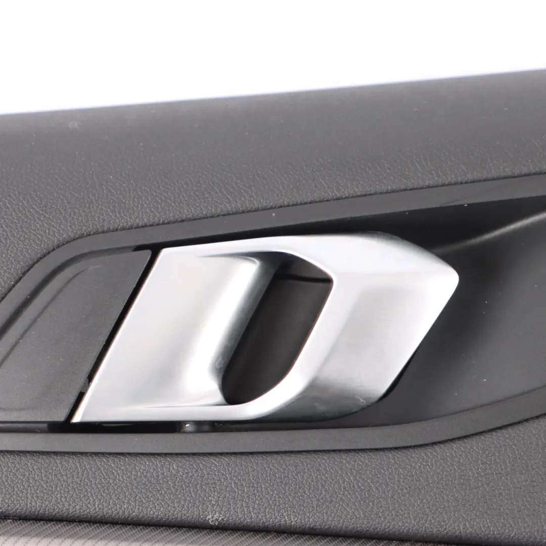 Door Card Rear Left N/S Door Lining Panel Leather Black to BMW F44 with Part number 9418361 BMW F44 Door Card Rear Left N/S Door Lining Panel Leather Black - SKU 9418361 - Part number 9418361