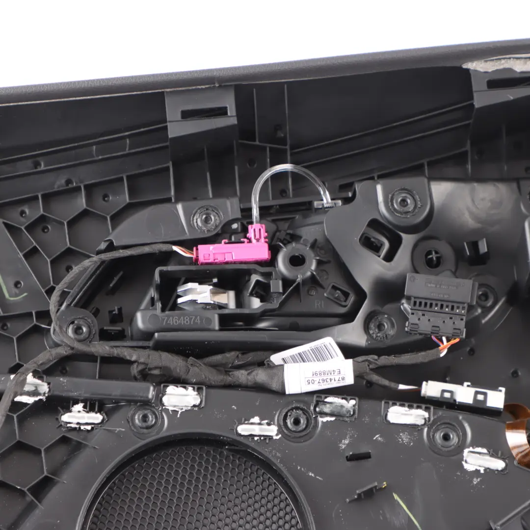 Door Card Rear Right O/S Door Lining Panel Cloth Trigon Black 9418361 to BMW F44 with Part number 9418362 BMW F44 Door Card Rear Right O/S Door Lining Panel Cloth Trigon Black 9418361 - SKU 9418362 - Part number 9418362