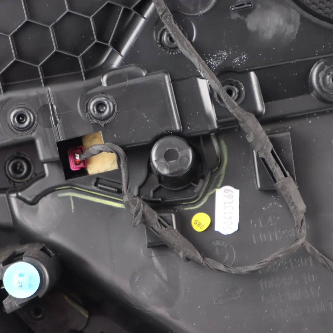 Door Card Rear Right O/S Door Lining Panel Cloth Trigon Black 9418361 to BMW F44 with Part number 9418362 BMW F44 Door Card Rear Right O/S Door Lining Panel Cloth Trigon Black 9418361 - SKU 9418362 - Part number 9418362