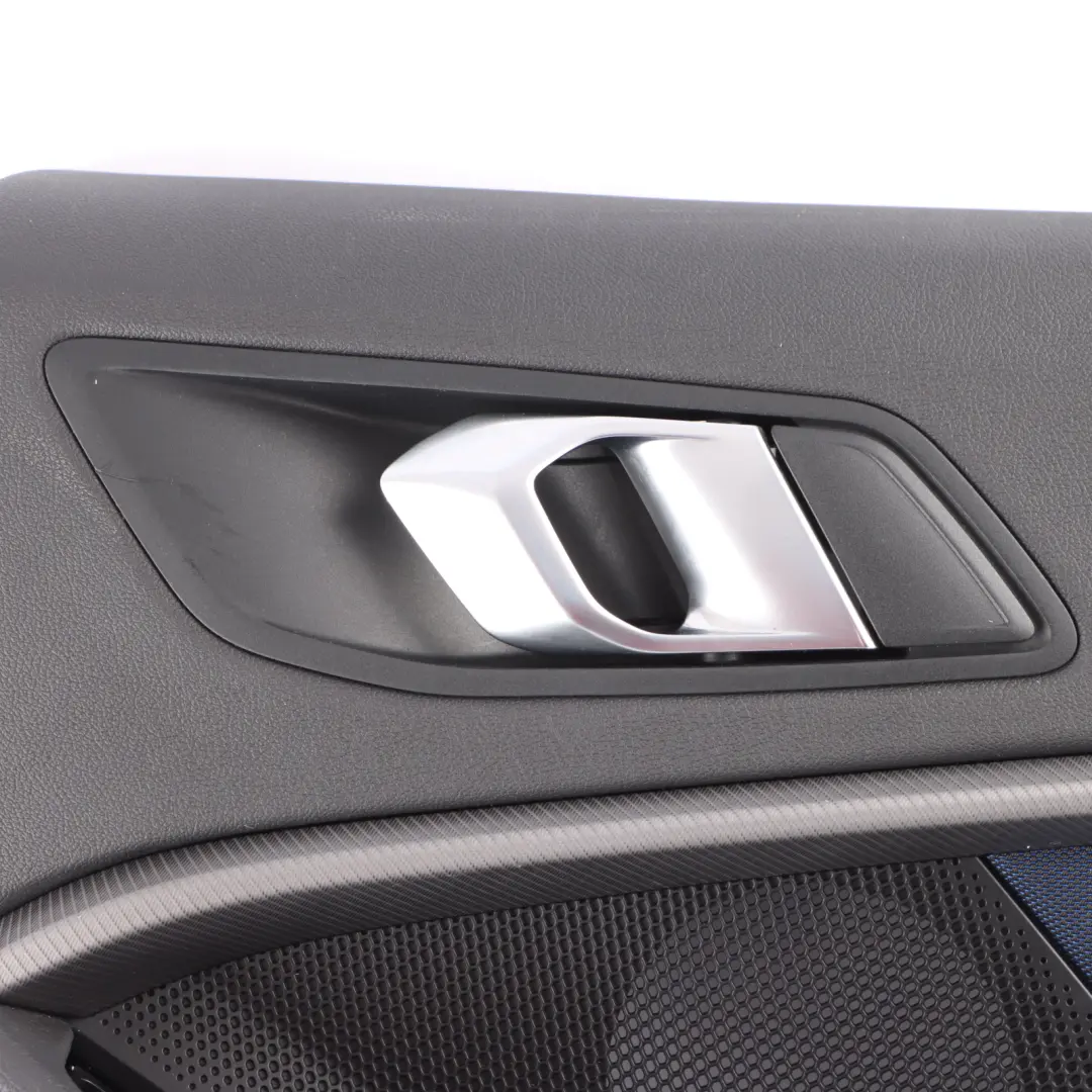 Door Card Rear Right O/S Door Lining Panel Cloth Trigon Black 9418361 to BMW F44 with Part number 9418362 BMW F44 Door Card Rear Right O/S Door Lining Panel Cloth Trigon Black 9418361 - SKU 9418362 - Part number 9418362