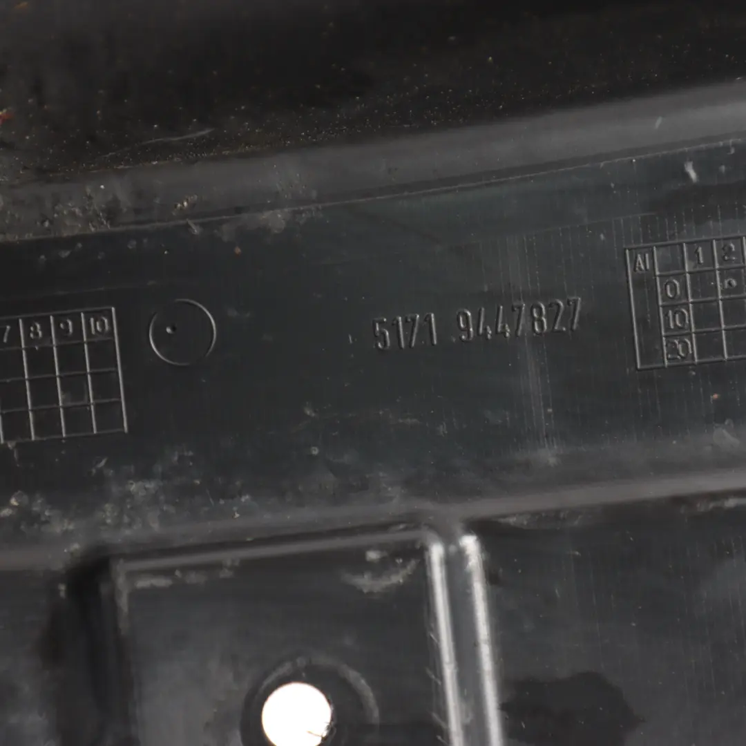 Arch Cover Trim Splash Panel Front Left N/S to Mini F55 F56 Wheel with Part number 9447825 Mini F55 F56 Wheel Arch Cover Trim Splash Panel Front Left N/S - SKU 9447825 - Part number 9447825