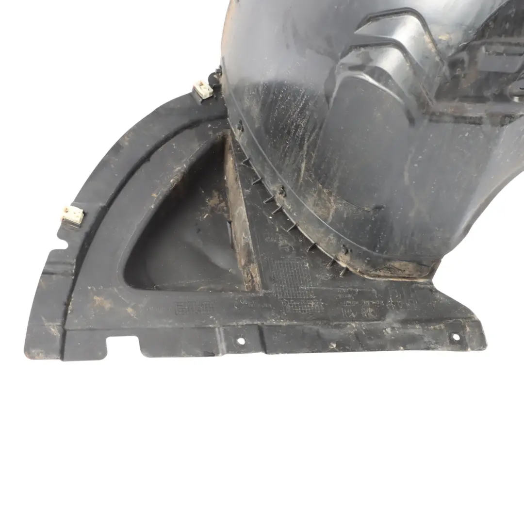 Arch Cover Trim Splash Panel Front Right O/S to Mini F55 F56 Wheel with Part number 9447826 Mini F55 F56 Wheel Arch Cover Trim Splash Panel Front Right O/S - SKU 9447826 - Part number 9447826