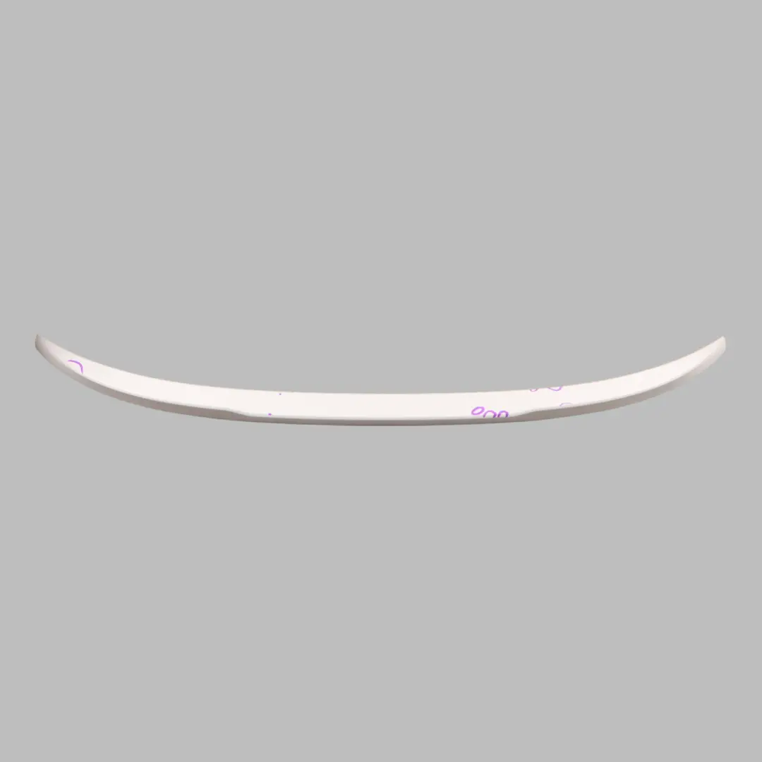 Spoiler Trunk Lid Trim Lip Tailgate Alpina White to BMW F44 Rear with Part number 9448940 BMW F44 Rear Spoiler Trunk Lid Trim Lip Tailgate Alpina White - SKU 9448940-AW - Part number 9448940