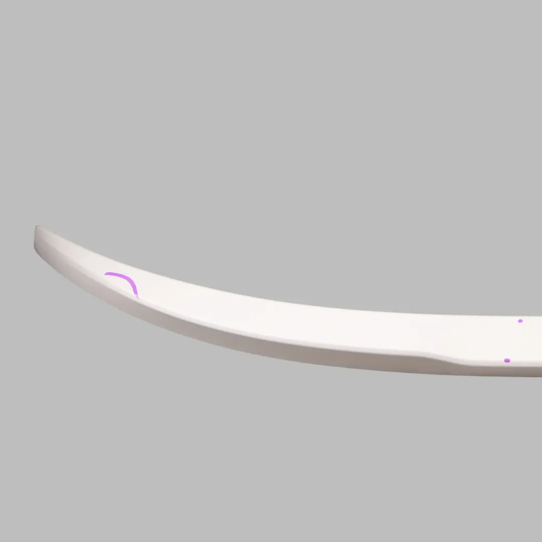 BMW F44 Rear Spoiler Trunk Lid Trim Lip Tailgate Alpina White - SKU 9448940-AW - Part number 9448940