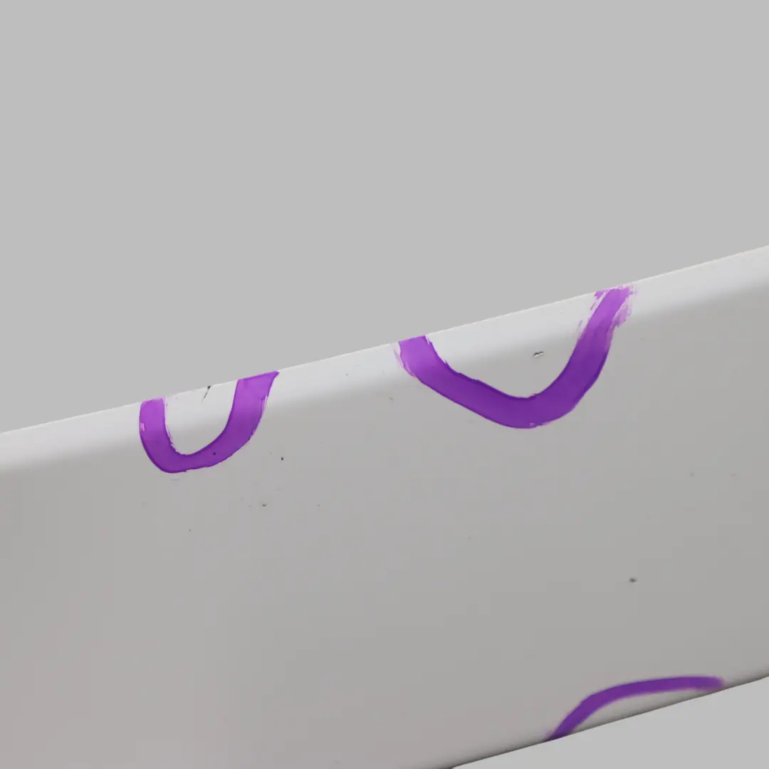 BMW F44 Rear Spoiler Trunk Lid Trim Lip Tailgate Alpina White - SKU 9448940-AW - Part number 9448940