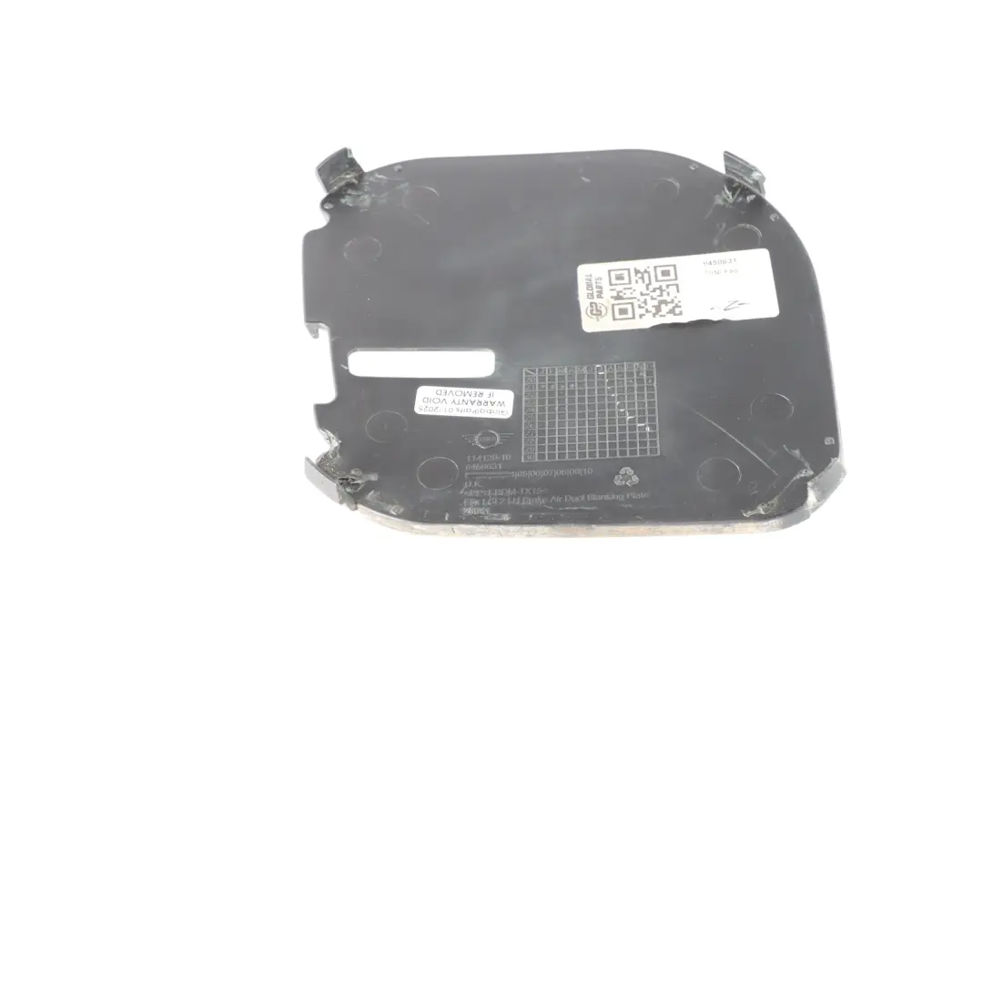 Duct Cover Mini F55 F56 Grate Inlet Trim Front Bumper Left N/S to Air with Part number 9450631 Air Duct Cover Mini F55 F56 Grate Inlet Trim Front Bumper Left N/S - SKU 9450631 - Part number 9450631