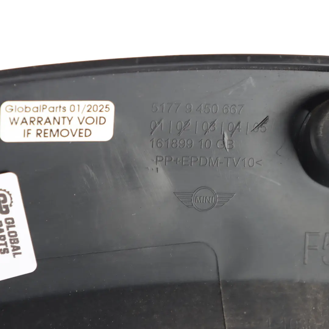 Mini F56 F57 Wheel Arch Trim Rear Left N/S Side Cover Strip - SKU 9450667 - Part number 9450667