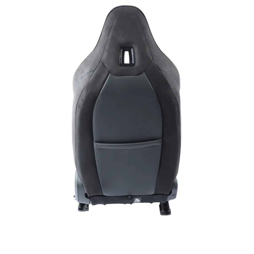BMW F44 Gran Coupe Sport Seat Front Left N/S Heated Trigon Alcantara Black Blue - SKU 9458797-1 - Part number 9458797