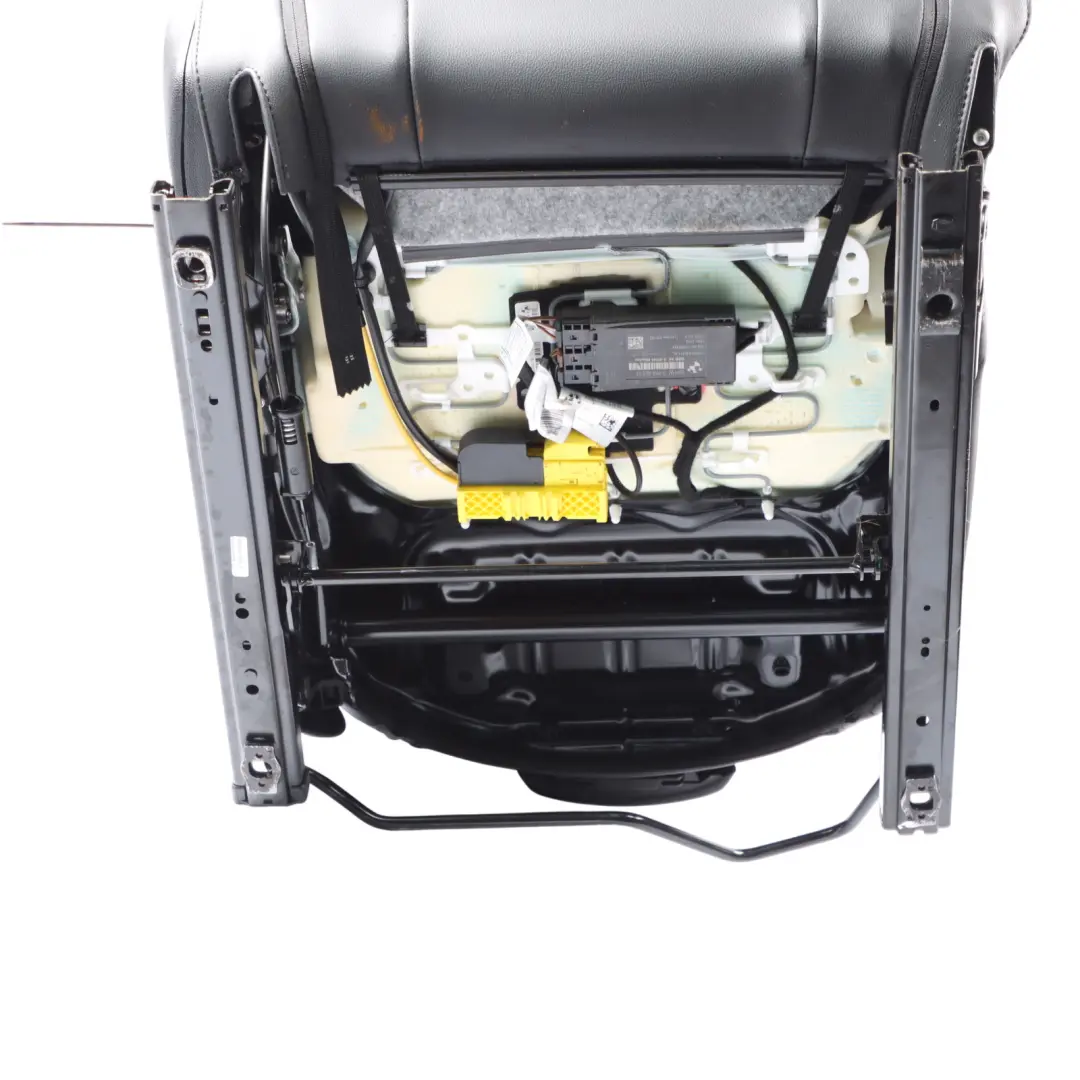 Front Left N/S Heated Alcantara Leather Dinamica Carbon Black to Mini F56 JCW Seat with Part number 9471297 Mini F56 JCW Seat Front Left N/S Heated Alcantara Leather Dinamica Carbon Black - SKU 9471297-1 - Part number 9471297