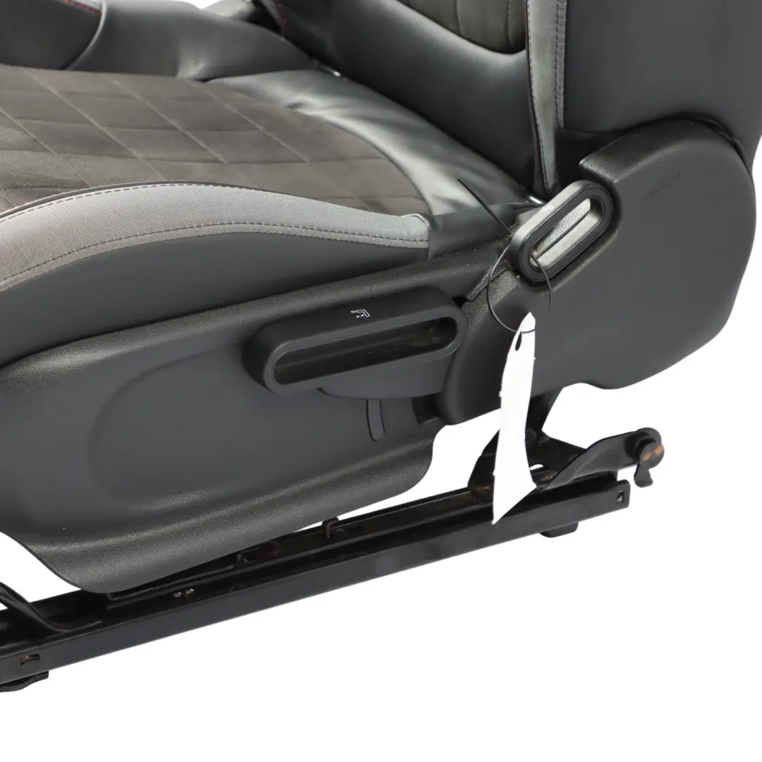 Mini F55 JCW Seat Front Left N/S Heated Alcantara Leather Dinamica Carbon Black - SKU 9471297 - Part number 9471297