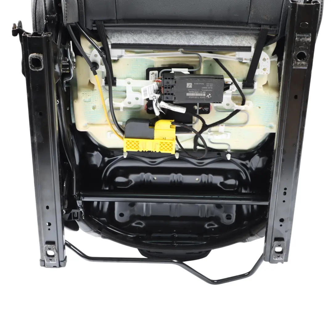 Front Left N/S Heated Alcantara Leather Dinamica Carbon Black to Mini F55 JCW Seat with Part number 9471297 Mini F55 JCW Seat Front Left N/S Heated Alcantara Leather Dinamica Carbon Black - SKU 9471297 - Part number 9471297