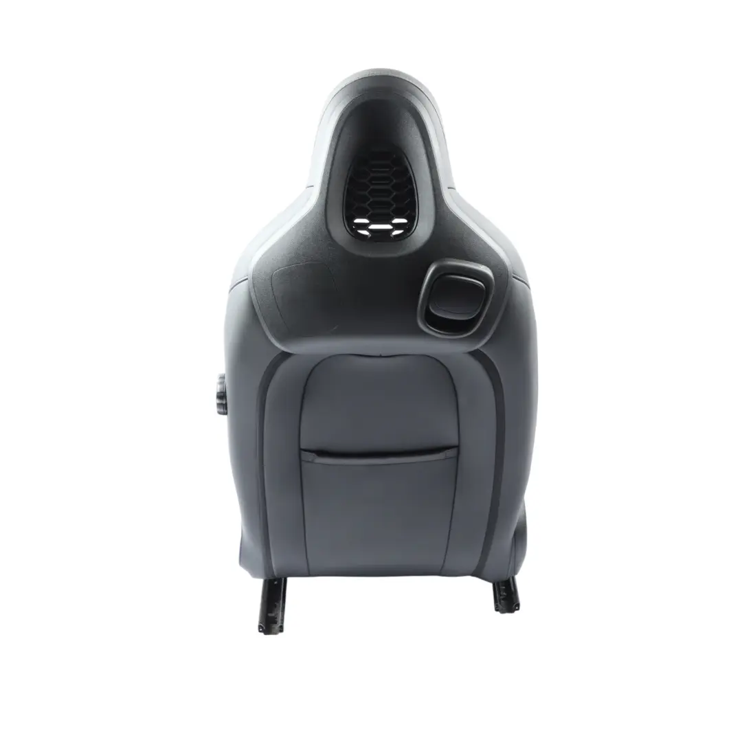 Front Right O/S Heated Alcantara Leather Dinamica Carbon Black to Mini F56 JCW Seat with Part number 9471298 Mini F56 JCW Seat Front Right O/S Heated Alcantara Leather Dinamica Carbon Black - SKU 9471298-1 - Part number 9471298