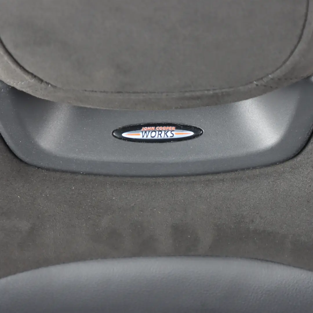 Front Right O/S Heated Alcantara Leather Dinamica Carbon Black to Mini F55 JCW Seat with Part number 9471298 Mini F55 JCW Seat Front Right O/S Heated Alcantara Leather Dinamica Carbon Black - SKU 9471298 - Part number 9471298