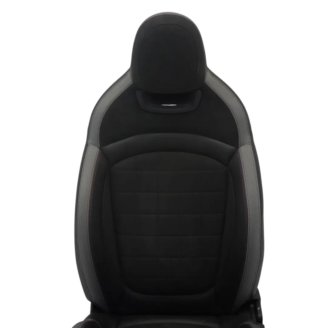 Mini F60 JCW Sitz Vorne Links Beheizt Leder Dinamica Carbon Schwarz / Grau - SKU 9471299-1 - Teilenummer 9471299