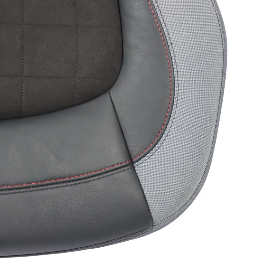 Bench Couch Cover Cloth Leather Dianamica Black to Mini F55 Rear Seat with Part number 9471302 Mini F55 Rear Seat Bench Couch Cover Cloth Leather Dianamica Black - SKU 9471302 - Part number 9471302