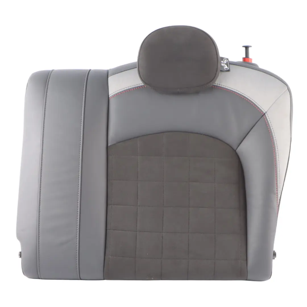 Bench Backrest Rear Left N/S Half Leather Dinamica Carbon Black to Mini F56 Seat with Part number 9471305 Mini F56 Seat Bench Backrest Rear Left N/S Half Leather Dinamica Carbon Black - SKU 9471305 - Part number 9471305
